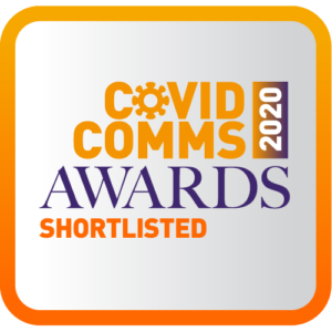 covid comms award logo